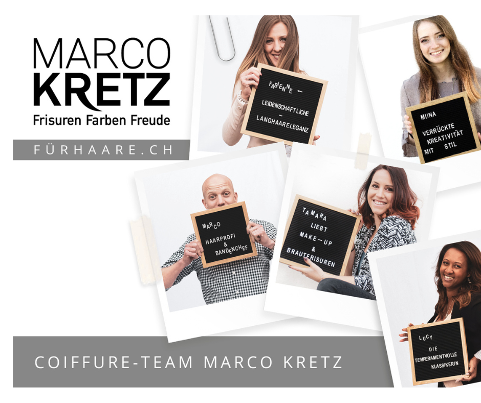 Flyer Marco Kretz Coiffure Team